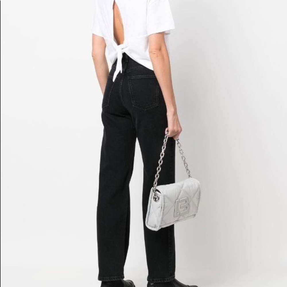 BIMBA Y LOLA cut-out crewneck T-shirt